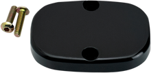 JOKER MACHINE Master Cylinder Cover - Smooth - Black - FL 08-010B