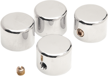 DRAG SPECIALTIES Head Bolt Covers - Chrome - 4 Pack MK519