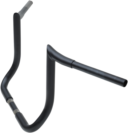 LA CHOPPERS 1-1/4" Prime Ape Bagger Handlebar - 13" - Matte Black LA-7352-13M