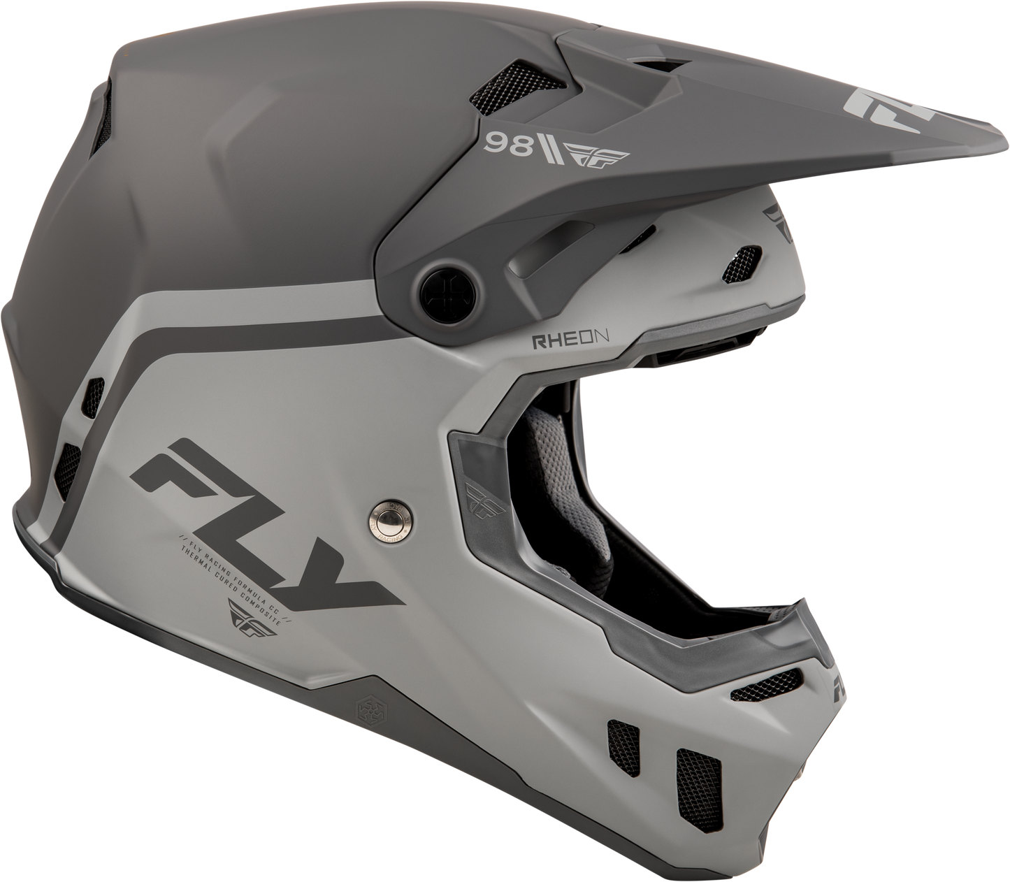 Formula Cc Objective Helmet Matte Black/Grey Xl