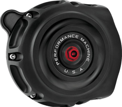Performance Machine  Vintage Air Cleaner - Black Ops