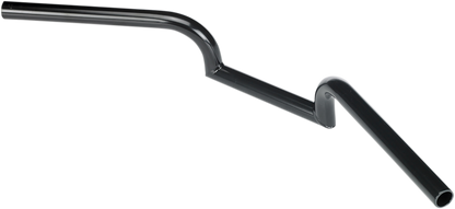 BILTWELL 1" Handlebar - Mustache - Black 6013-2016