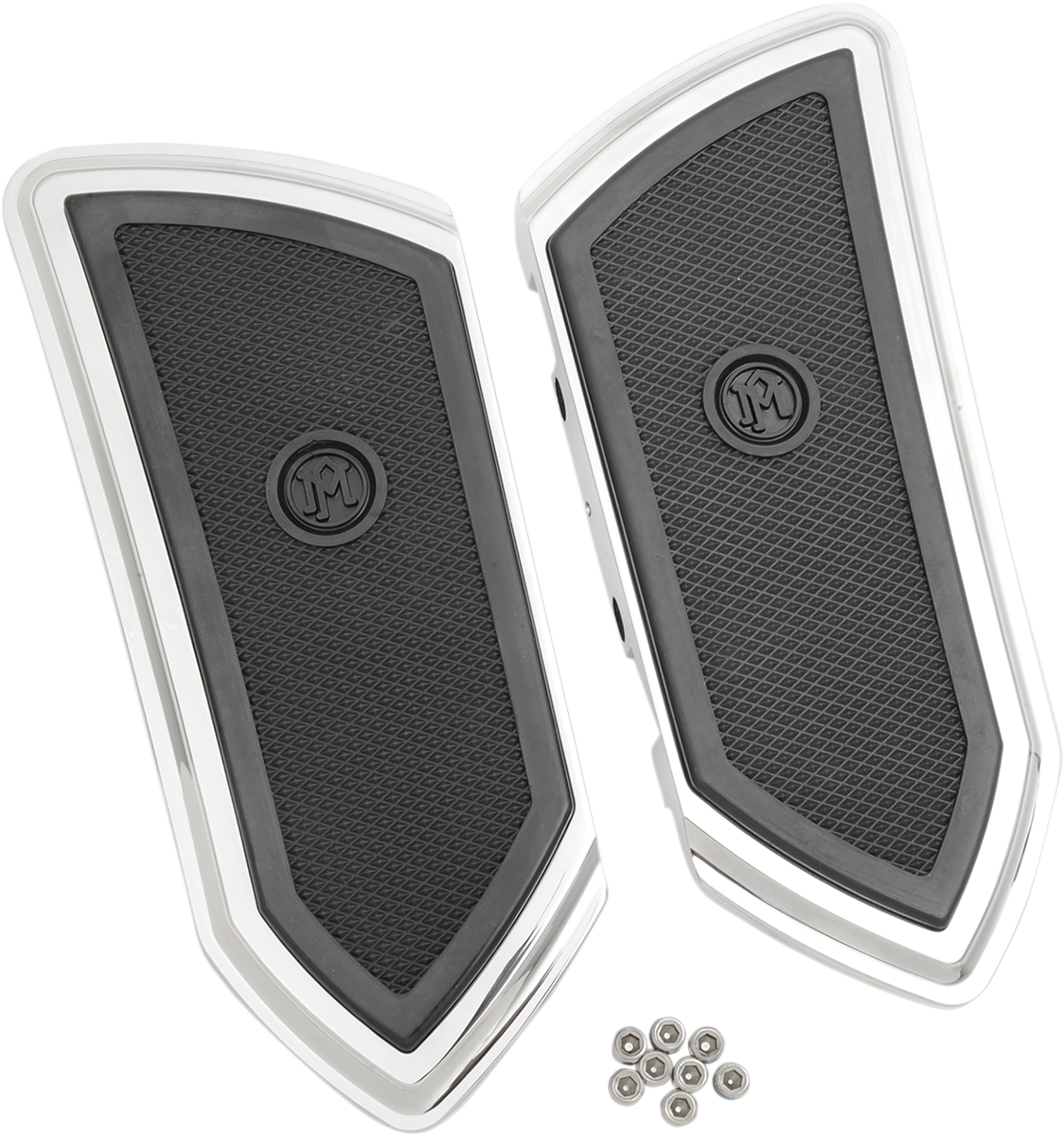 PERFORMANCE MACHINE (PM) F.T.Z. Passenger Floorboards - Chrome 0036-1009-CH