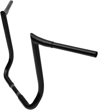 LA CHOPPERS 1-1/4" Prime Ape Bagger Handlebar - 16" - Black LA-7352-16B