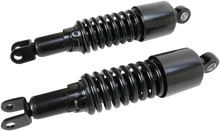 EMGO Custom Shorty Shocks with Shroud - Black Body/Black Spring Finish - Clevis Lowering 17-05694B