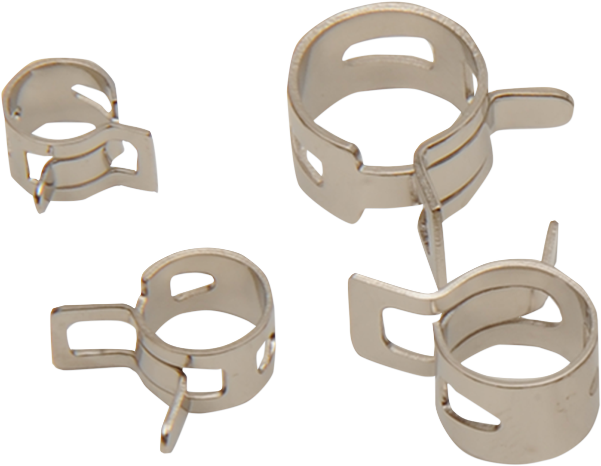 DRAG SPECIALTIES Spring Clamps - Multi Functional - Self Tensioning - 20-Pack T03-6240K-20