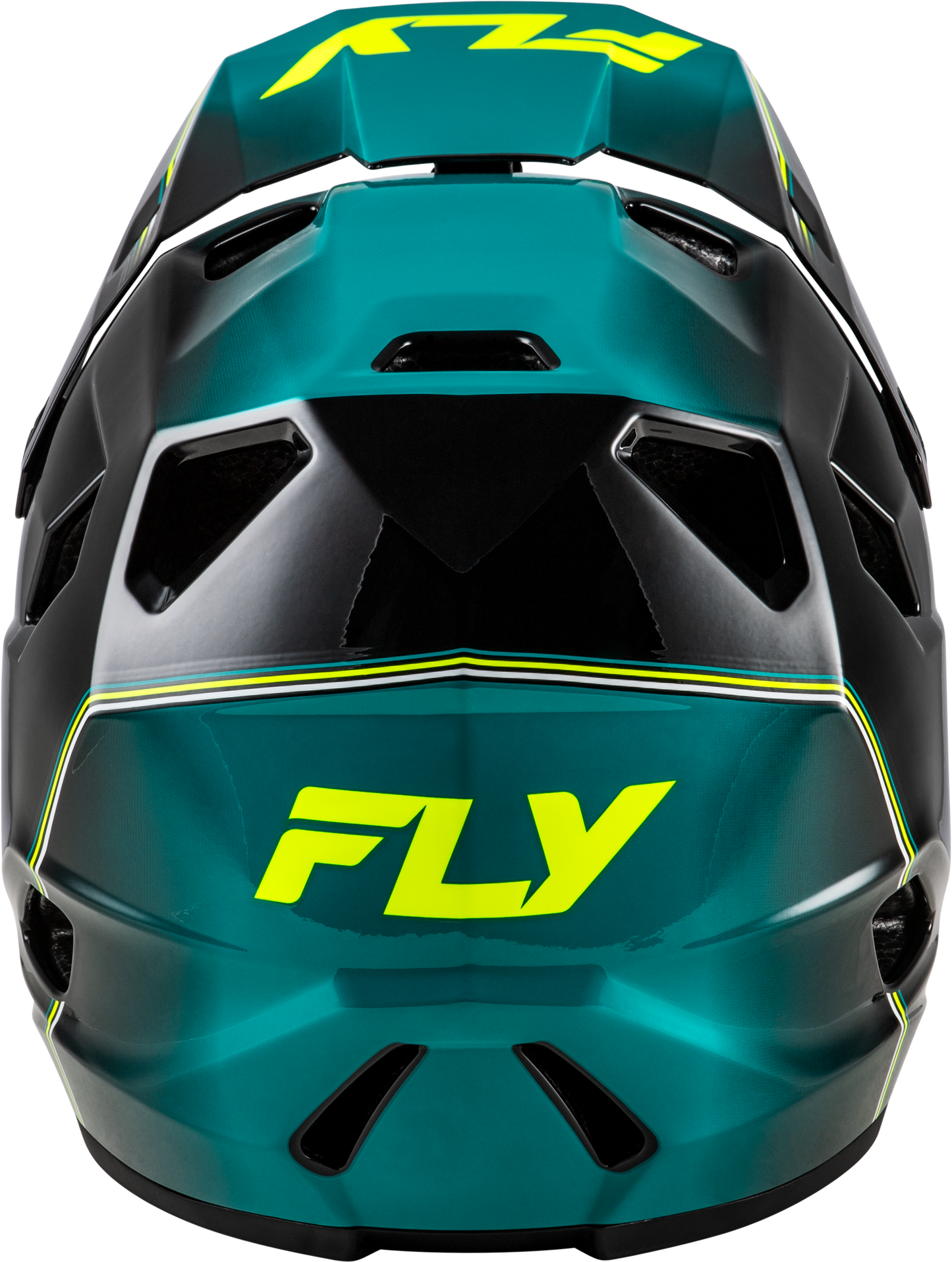 Rayce Repeat Bicycle Helmet Black/Teal/Hi Vis Xl