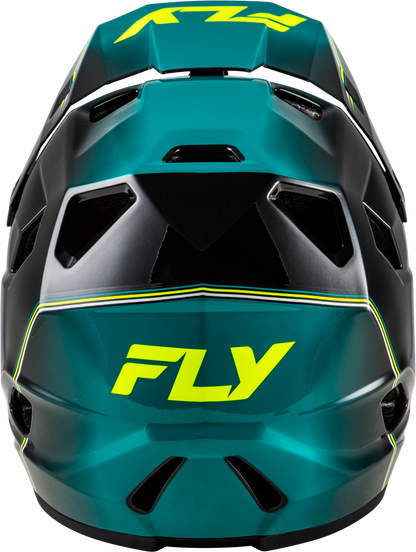 Rayce Repeat Bicycle Helmet Black/Teal/Hi Vis Xl