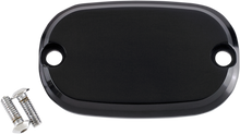 JOKER MACHINE Master Cylinder Cover - Smooth - Black - 99-17 08-01SB