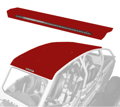 Asylum Rear Wing W/ Lightbar Performance Red