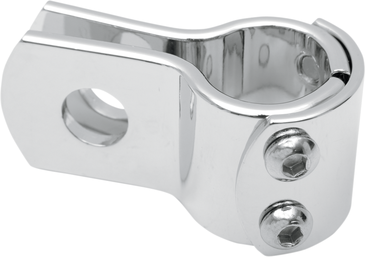 DRAG SPECIALTIES Clamp - Multi Functional - 7/8" - 3-Piece - Chrome 77-6016