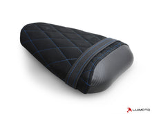 LUIMOTO Diamond Edition Motorcycle Passenger Seat Cover for YAMAHA YZF-R6 (08-16)