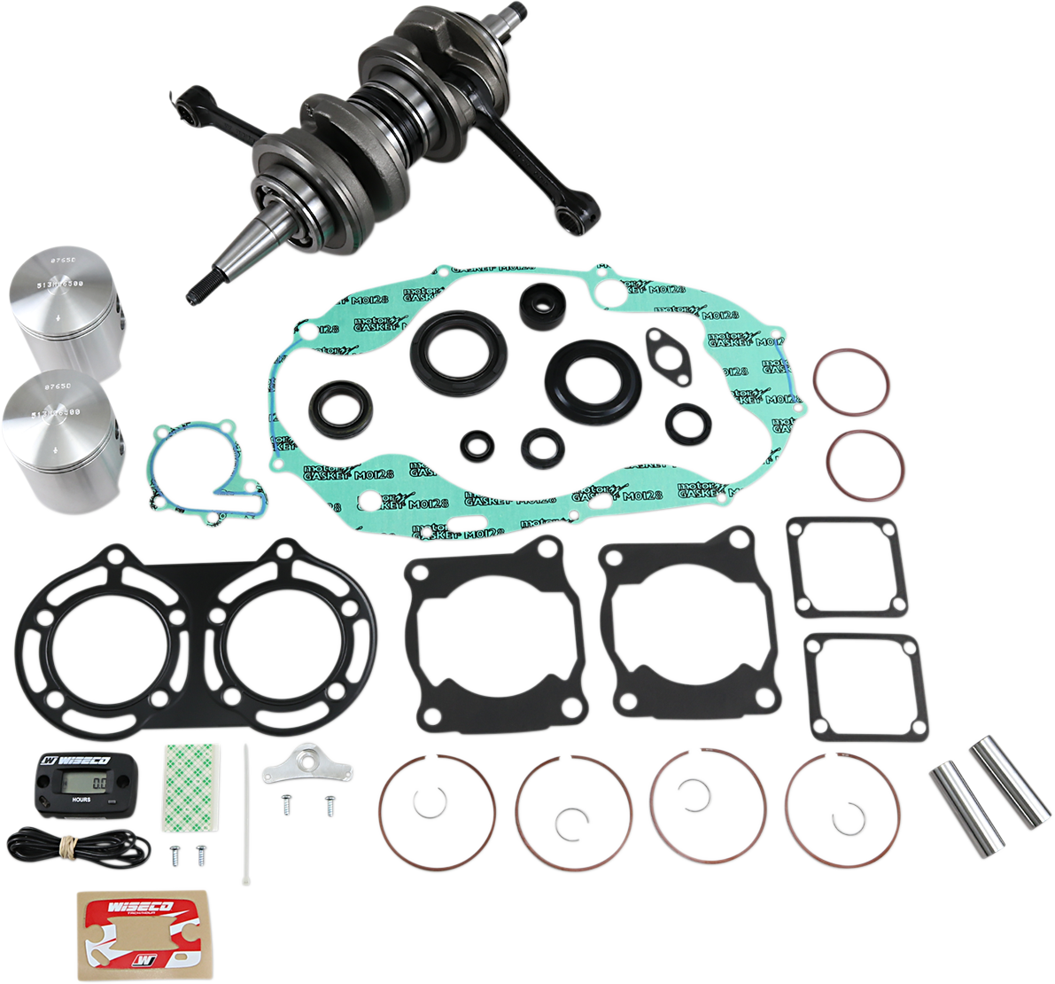 WISECO Engine Rebuild Kit - 65.00 mm - Yamaha YFZ350 Banshee PWR100-650