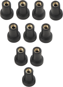 DRAG SPECIALTIES Nuts - Well - #10-24 - 10-Pack 62307