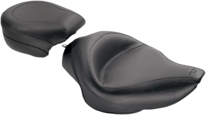 MUSTANG Wide Rear Seat - Smooth - Black - XL '04-'21 76507