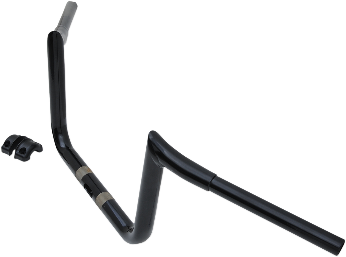 LA CHOPPERS 1-1/4" Hefty Prime Ape Handlebar - 8" - Black LA-7353-10B