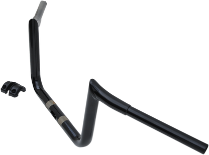 LA CHOPPERS 1-1/4" Hefty Prime Ape Handlebar - 8" - Black LA-7353-10B