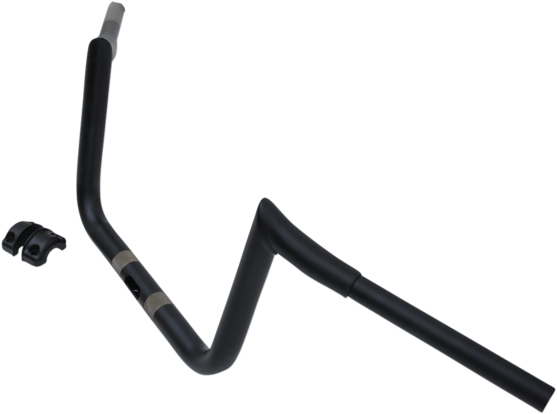 LA CHOPPERS 1-1/4" Hefty Prime Ape Handlebar - 8" - Matte Black LA-7353-10M