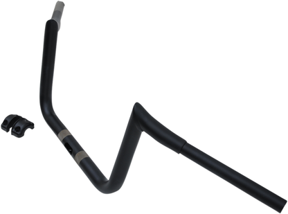 LA CHOPPERS 1-1/4" Hefty Prime Ape Handlebar - 8" - Matte Black LA-7353-10M