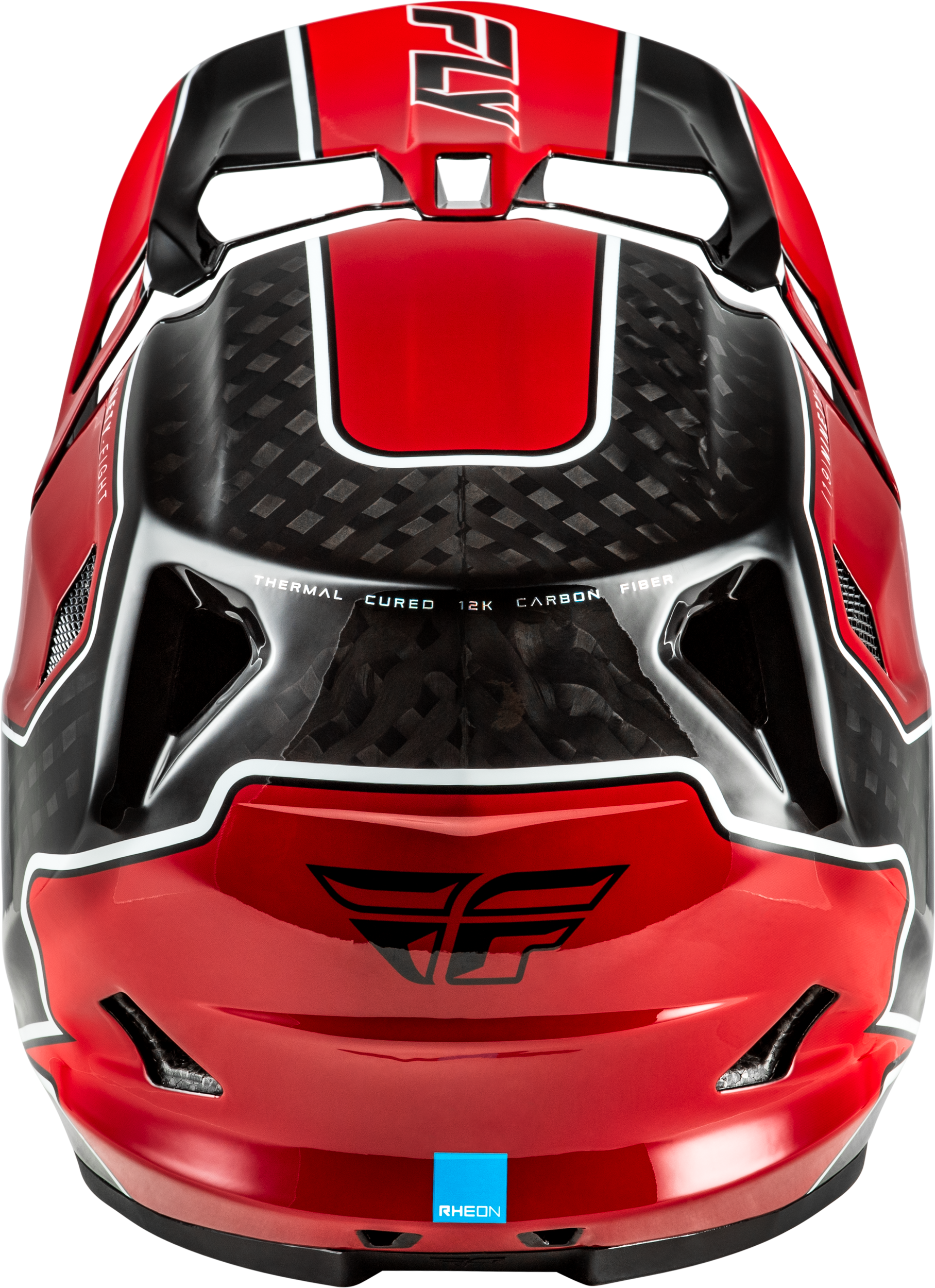 Werx R Flow Carbon Helmet Black Carbon/Red Xl