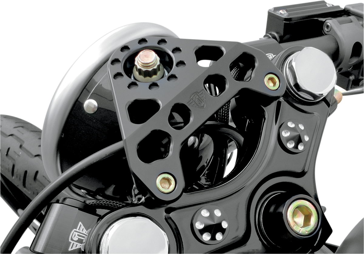 JOKER MACHINE Headlight Bracket - Black - XL 10-531B