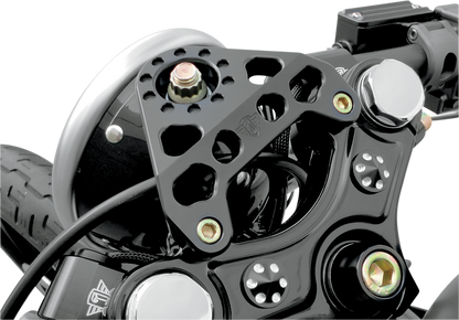 JOKER MACHINE Headlight Bracket - Black - XL 10-531B