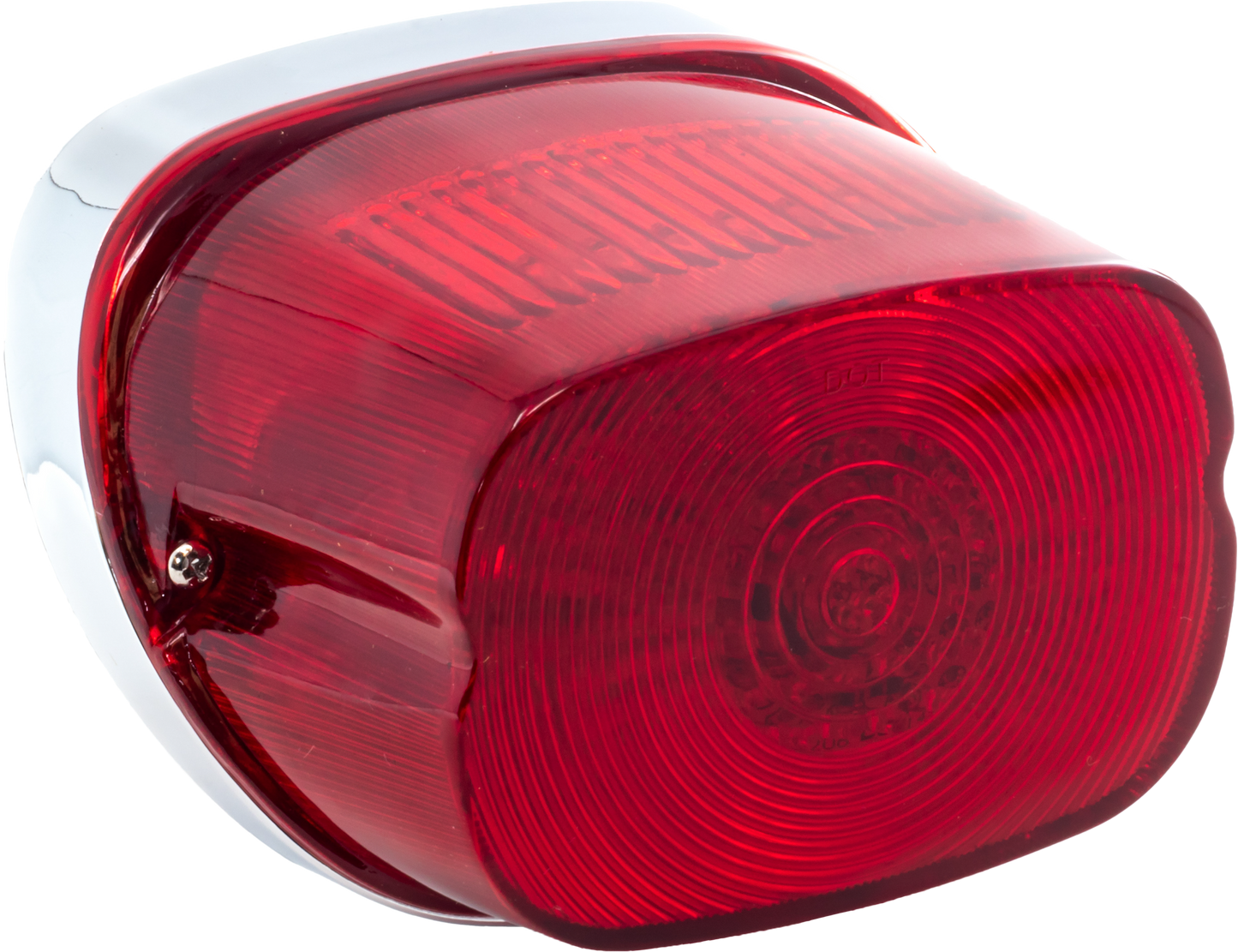 Sqaureback Led Tailight Red Lense Hardwire