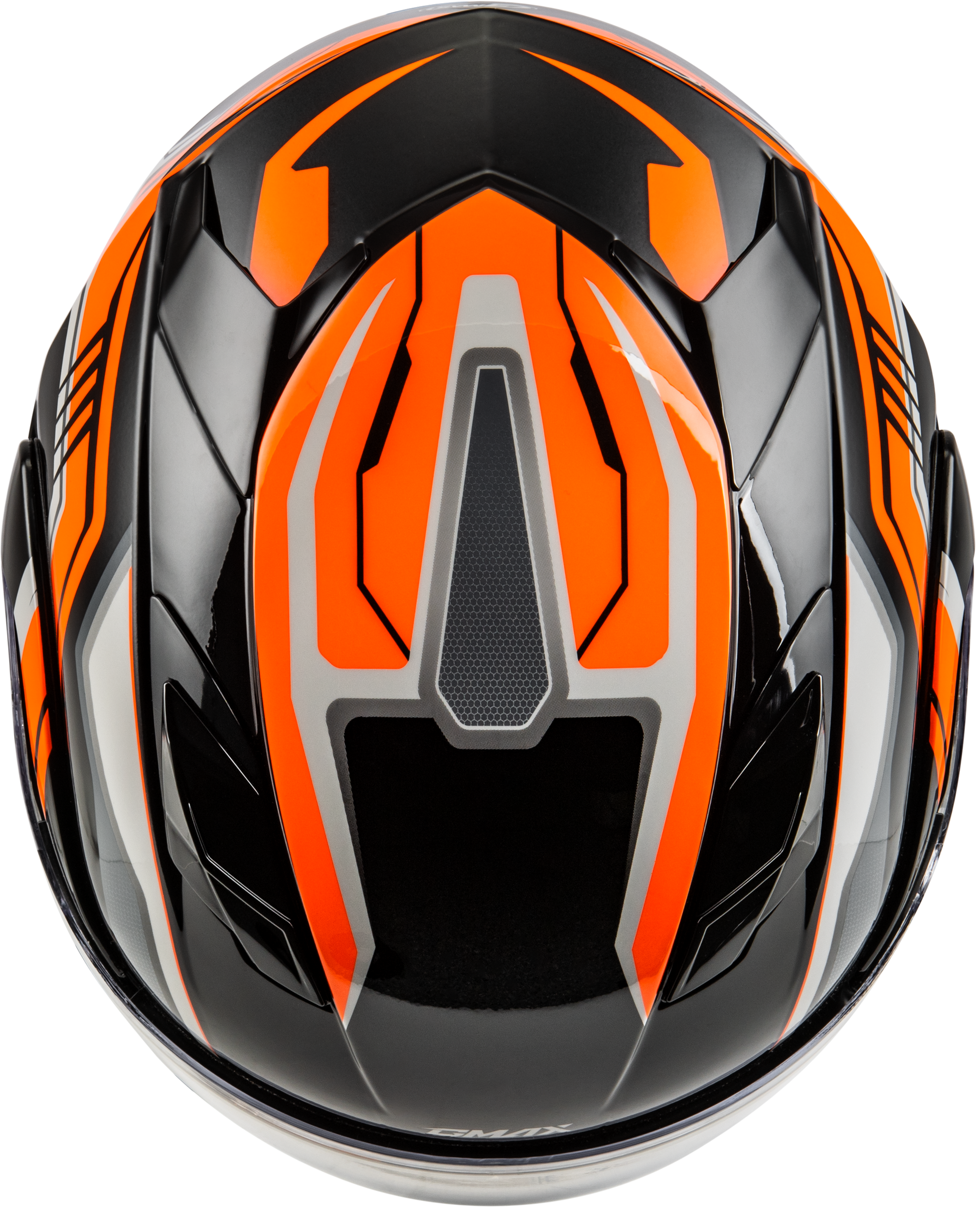 Md 01s Transistor Snow Helmet Orange/Black Sm