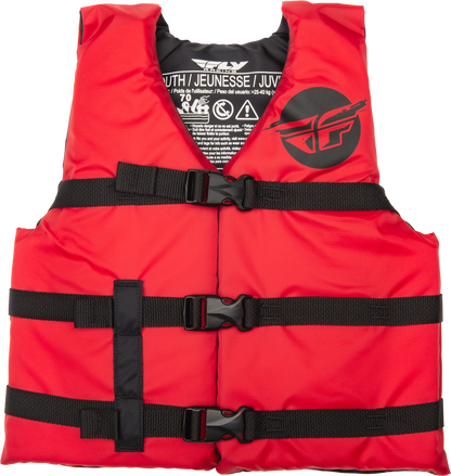 Youth Flotation Vest Red/Black