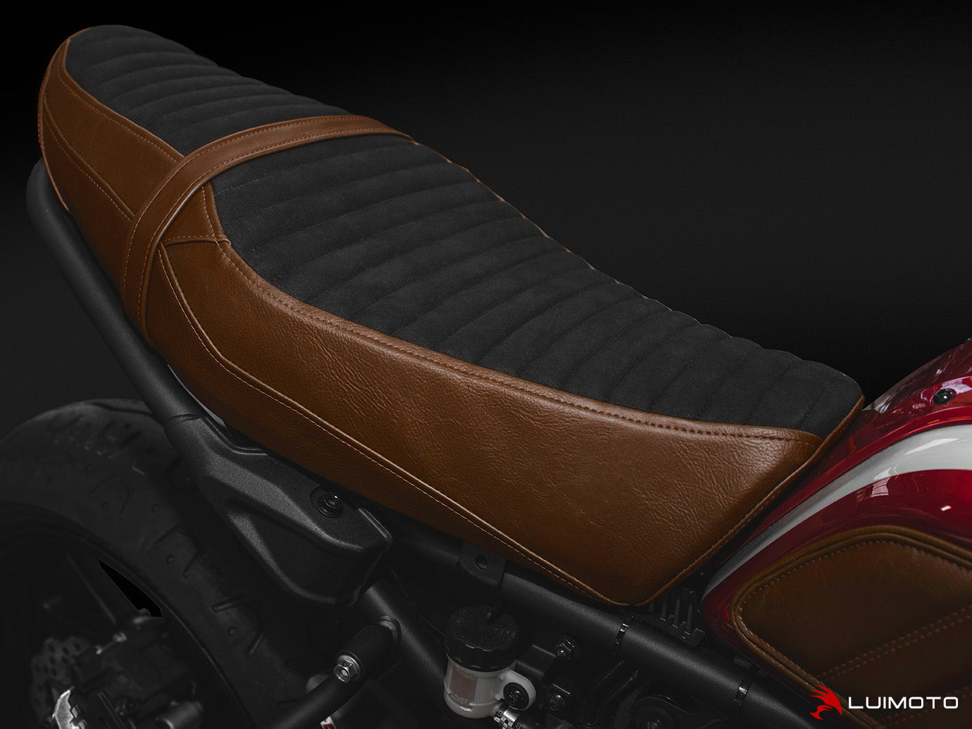 LUIMOTO Vintage Classic Seat Cover for the Yamaha XSR700