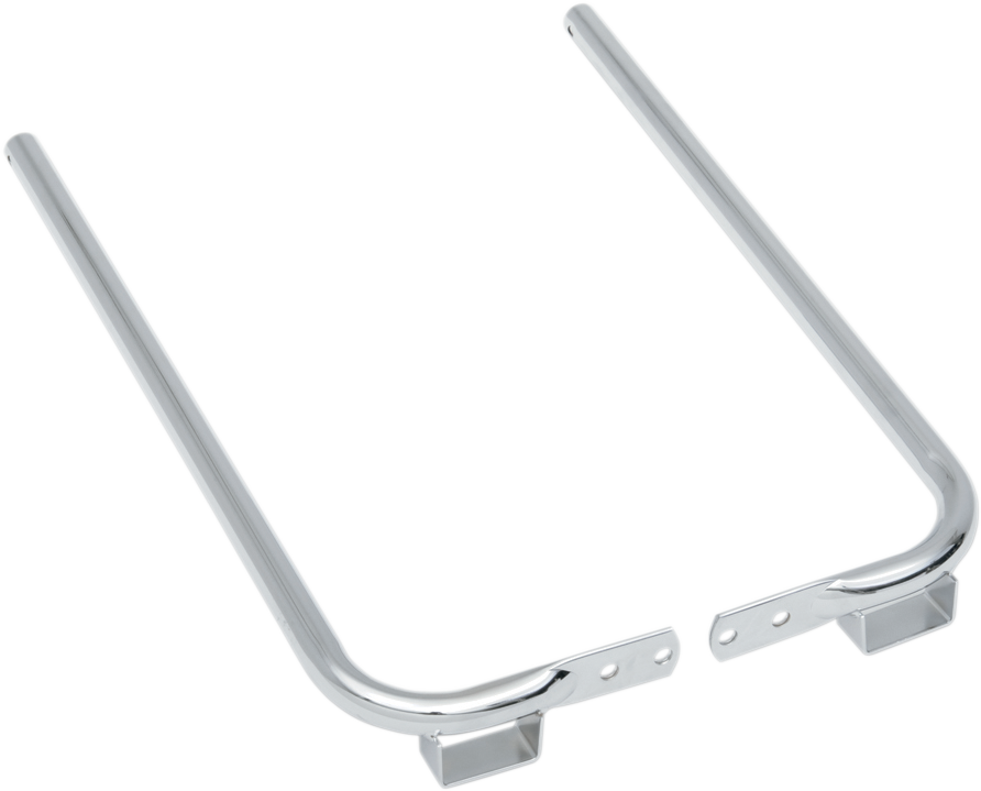 DRAG SPECIALTIES Saddlebag Support Brackets - Chrome - FL '93-'08 S77-0136