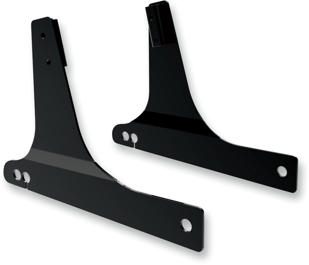 KHROME WERKS Side Plates - Black - FXD 263840