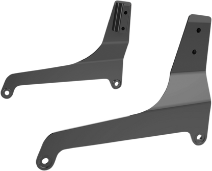 KHROME WERKS Side Plates - Black - FLFB/FLSB 264870