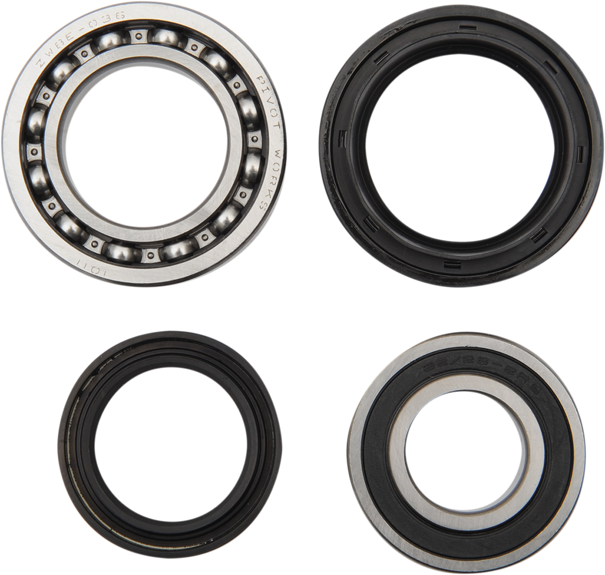 PIVOT WORKS Wheel Bearing Kit - Rear - '00-'05 Wolverine 350 PWRWK-Y23-030