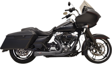 BASSANI XHAUST 2:1 Short Exhaust - Black 1F52RB