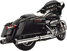BASSANI XHAUST 4" QNT Mufflers - Chrome 1F72QNT5