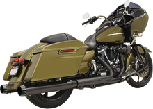 BASSANI XHAUST 4" QNT Mufflers - Black 1F72QNT5B