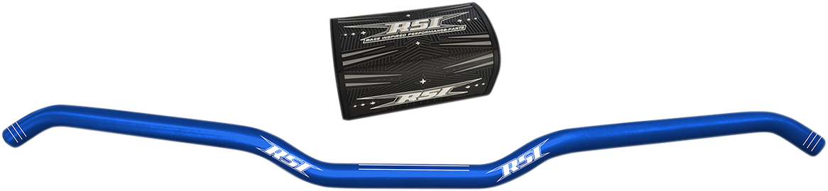 RACE SHOP INC. Hustler Anodized Aluminum Handlebar - Hook - 13° - Dark Blue T6-10R-DBL
