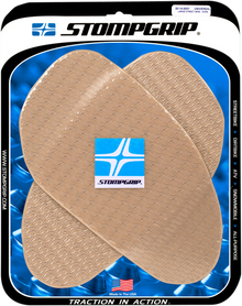 STOMPGRIP Tank Grips - Icon - Large - Clear - Universal 50-14-0001C