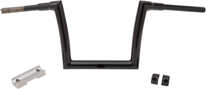 TODD'S CYCLE Handlebar - 1-1/2" Strip - 10" - Gloss Black - Touring 0601-5198