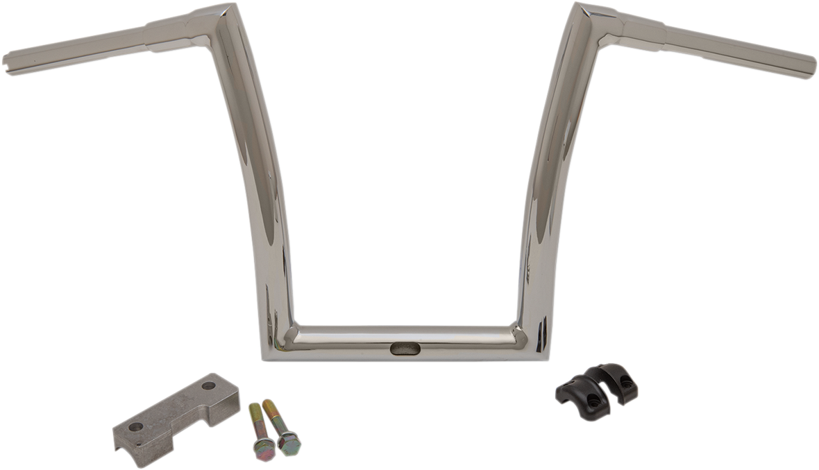 TODD'S CYCLE Handlebar - 1-1/2" Strip - 14" - Chrome - Touring 0601-5201