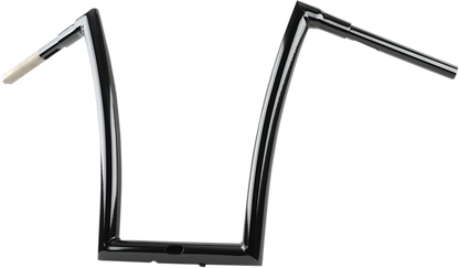 TODD'S CYCLE Handlebar - 1-1/2" Strip - 17" - Gloss Black - Touring 0601-5204