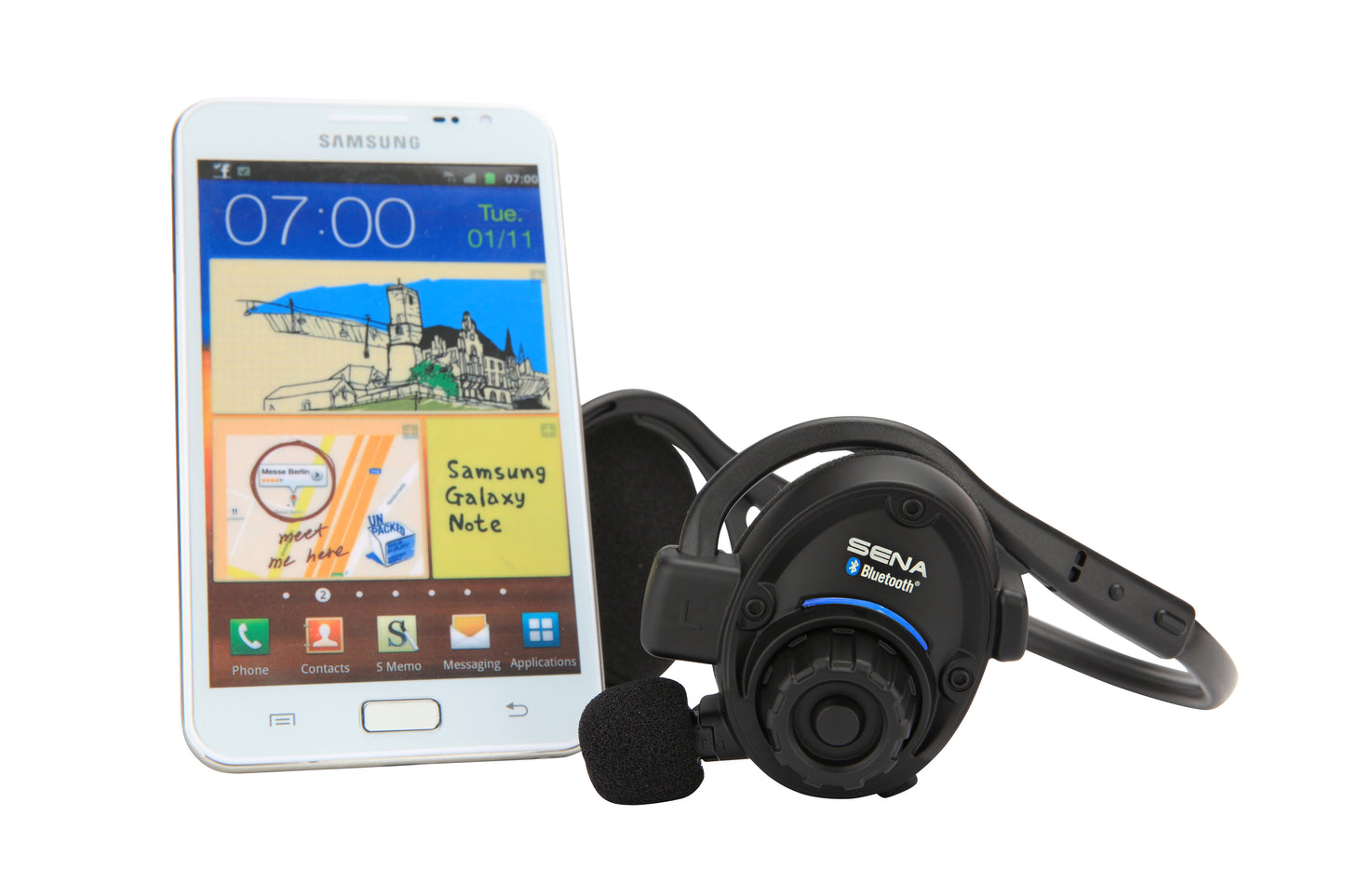 Sph10 Bluetooth Stereo Headset & Intercom Single Pack