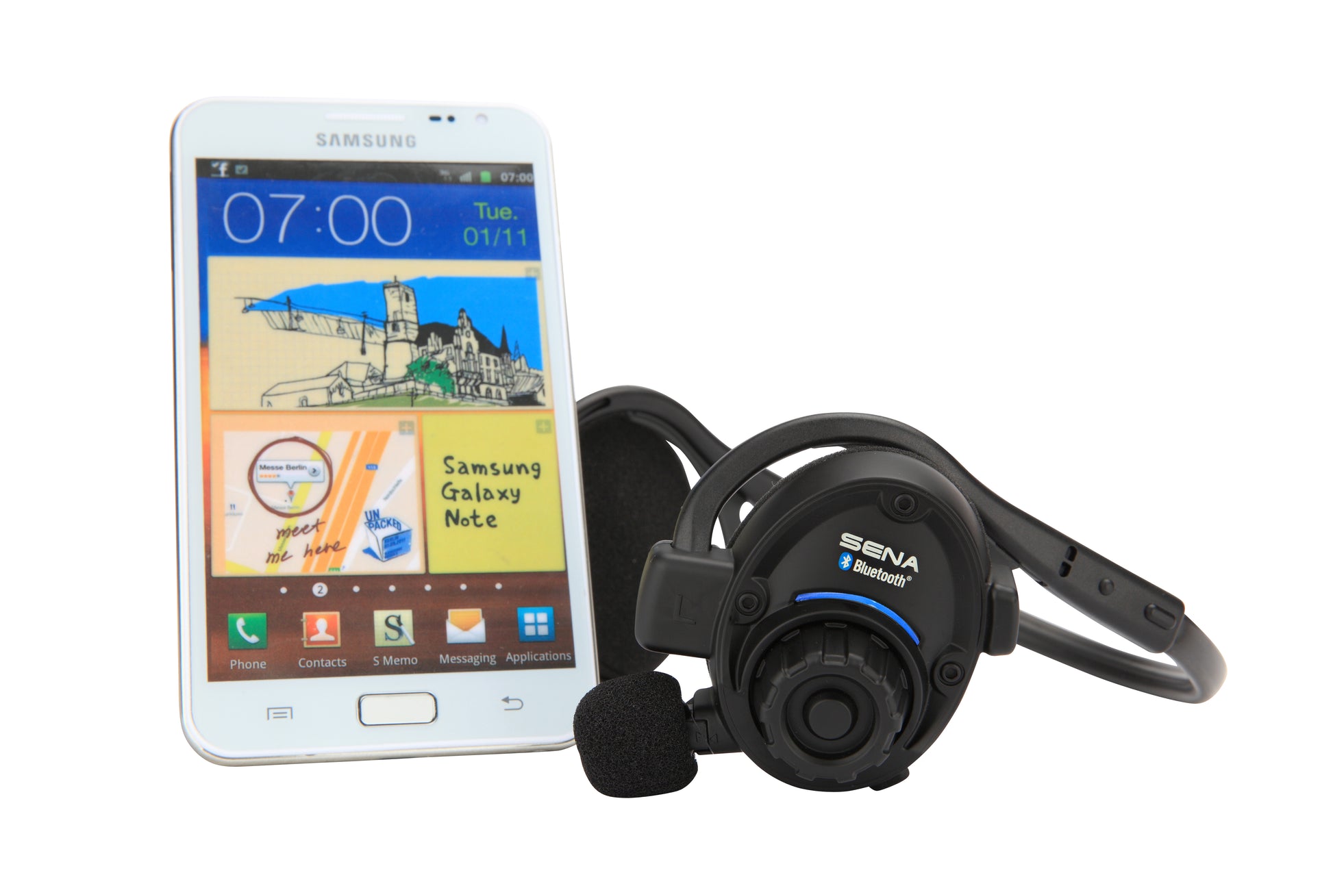 Sph10 Bluetooth Stereo Headset & Intercom Single Pack