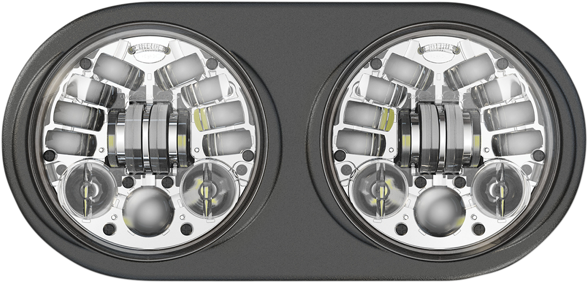 CUSTOM DYNAMICS Adaptive LED Headlight - Harley-Davidson - Chrome PB-RG13A-C