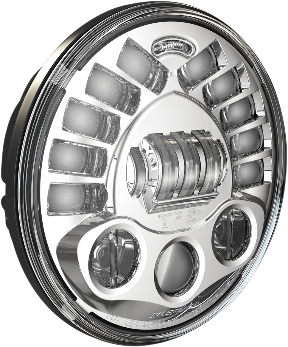 CUSTOM DYNAMICS Adaptive Headlight - Pedestal Mount - Chrome PB-7PA-C