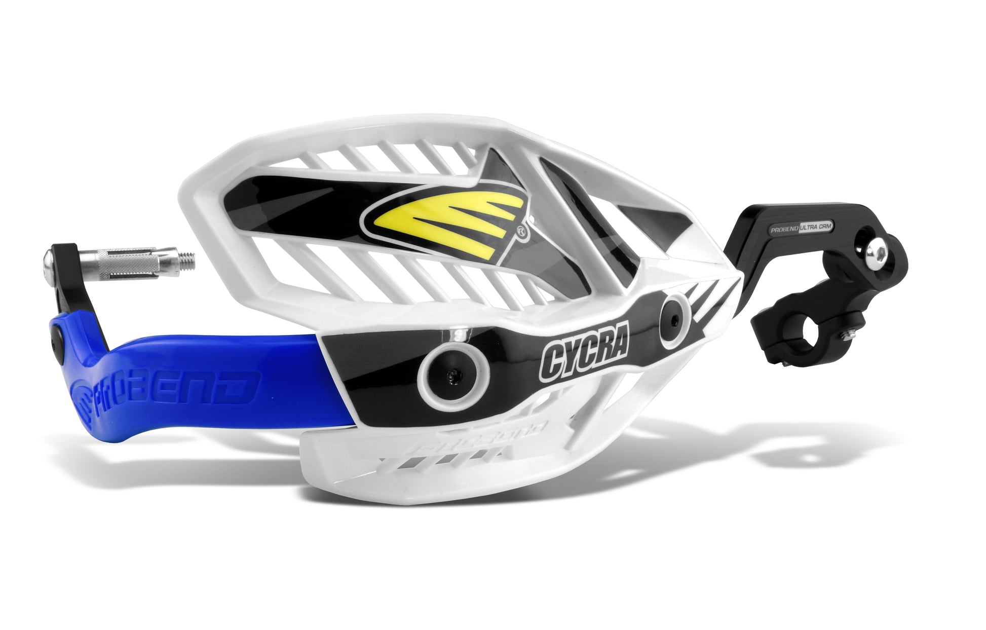 Crm Wrap Around Handguards 7/8" Clamp   White/Blue
