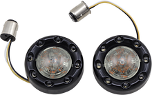 CUSTOM DYNAMICS Bullet Turn Signal 1157 - Black - Smoke Lens PB-BR-AW-57-BS