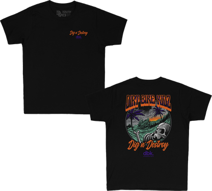 Boneyard Youth Tee Black Yx