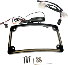 CUSTOM DYNAMICS Radius License Plate Frame - Black TF05-HD-B